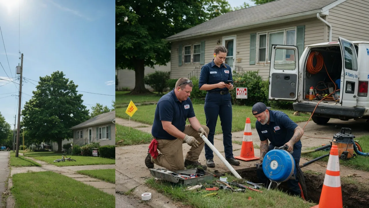 Sewer Line Repair in Red Hill, PA near me